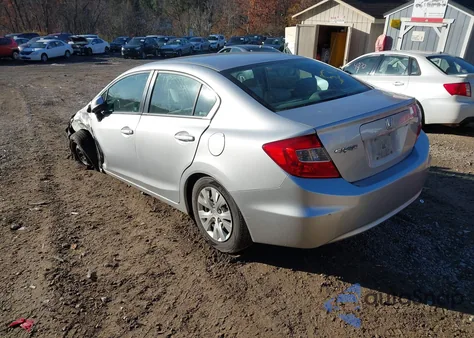2012 Honda Civic Lx z USA, uszkodzony, nr VIN 19XFB2E54CE005363
